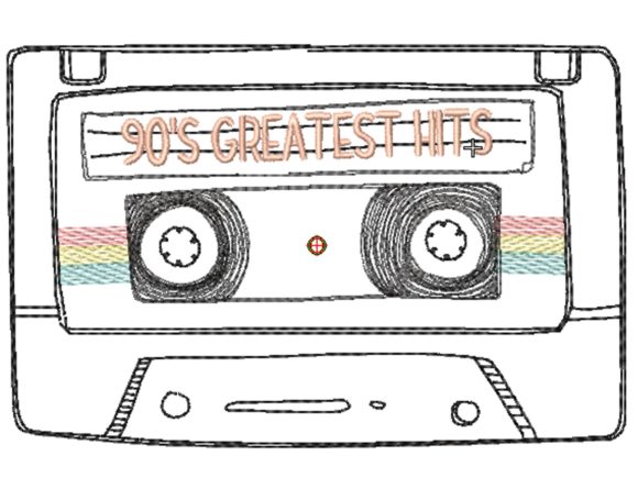 Cassette Doodle Embroidery Review